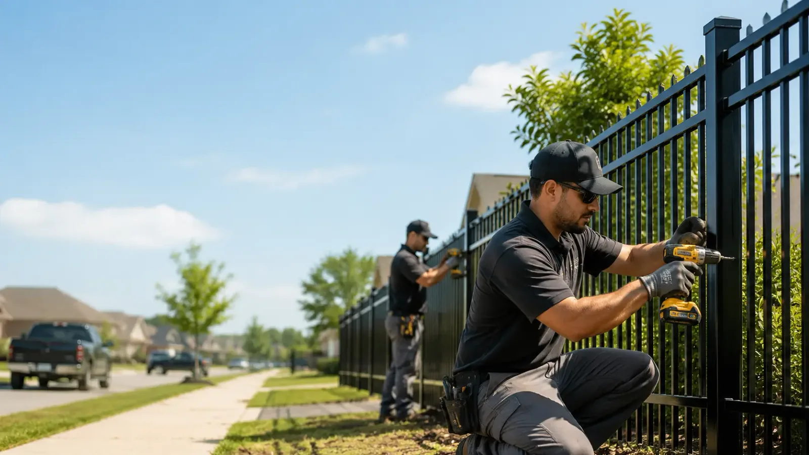 Metal Fence Installation in Mchenry, KY